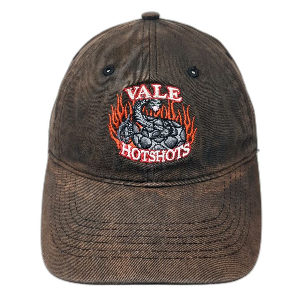Richardson Baseball Cap Black One Size Vale Hotshots Firefighter Snake Hat